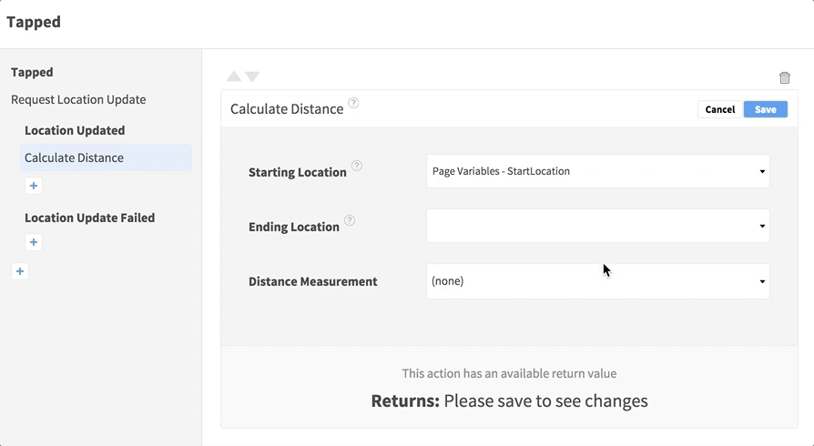 calculate distance updated